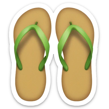 Flip-flops sticker