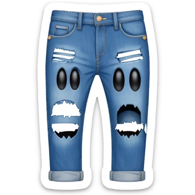 pants but they’re scared sticker