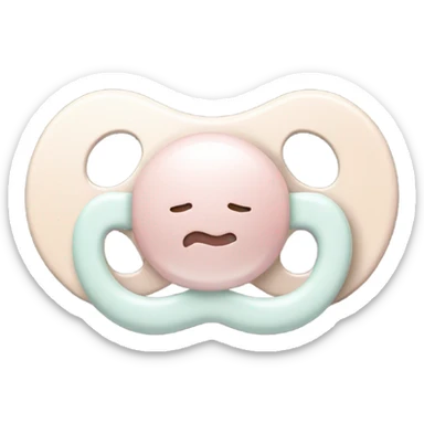 aesthetic baby pacifier sticker