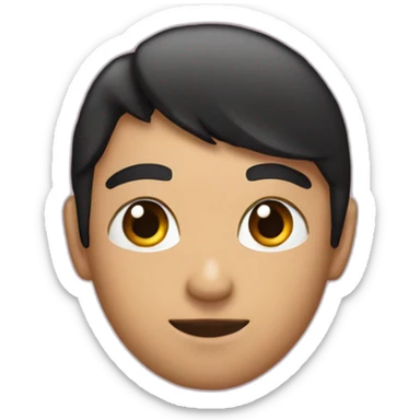 Corazón miras rosado y mitad negro sticker