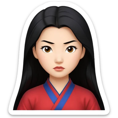 Mulan sticker
