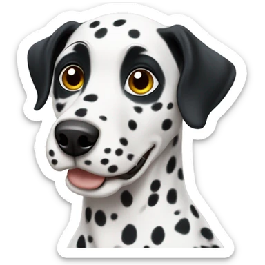 Dalmatian sticker
