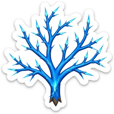 lightning flash sticker