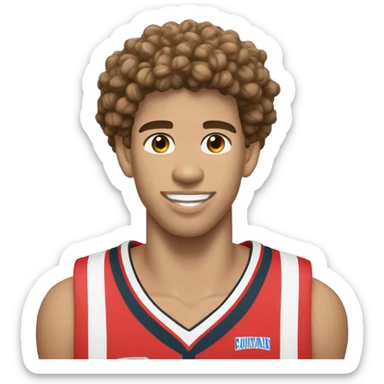 Le basketteur lamelo ball sticker