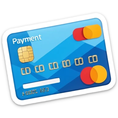 payment method flat style sticker