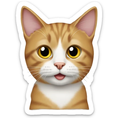 Cat, the school's public relations team sticker