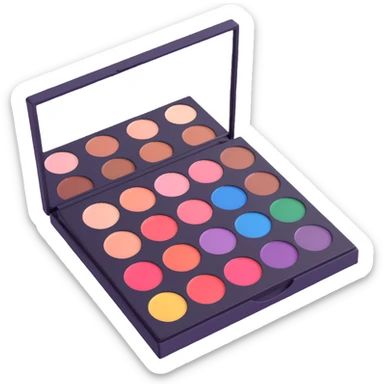 makeup palette sticker