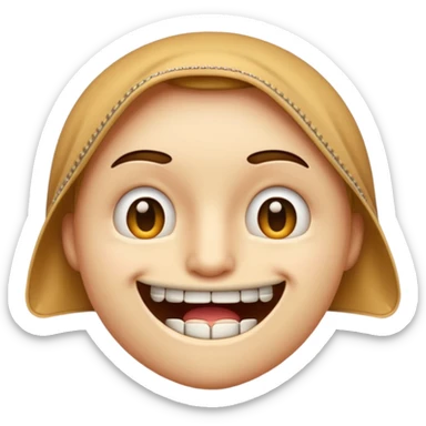 Zipper-Mouth Face emoji sticker