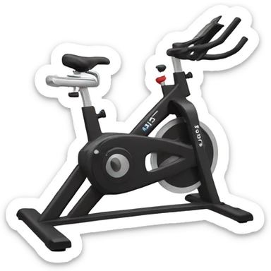 Spinning bike sticker