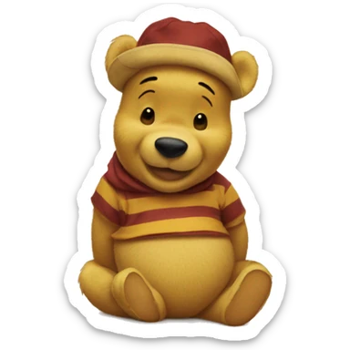 Winnie the Pooh sticker