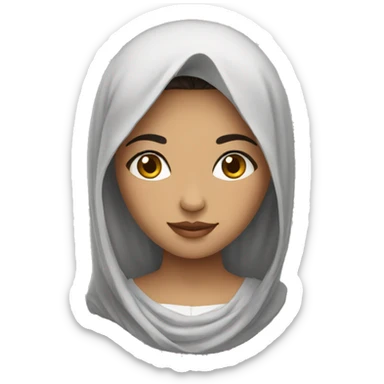Tunisian girl sticker