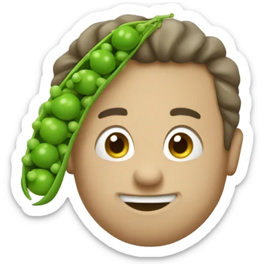 peas in a pod sticker