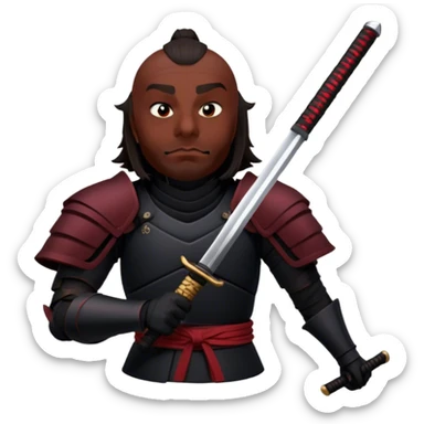 Shadow Samurai sticker
