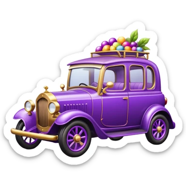 Willy Wonka  car sticker