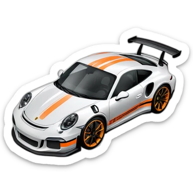 Porshe 911gt3rs sticker