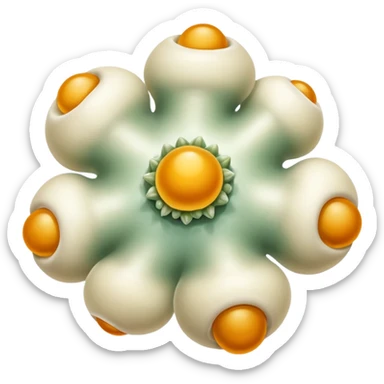 candida albicans fungal pathogen sticker