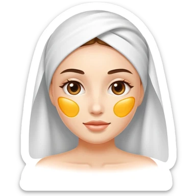 Skin care  sticker