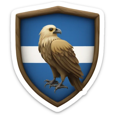 The ravenclaw house crest from Harry Potter sticker