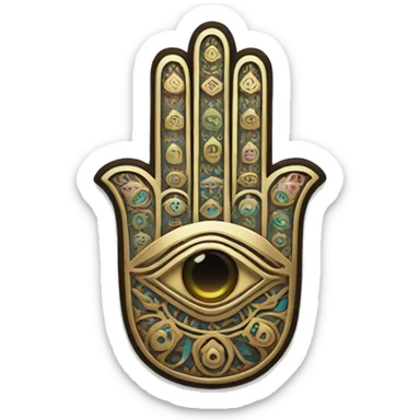 Hamsa sticker