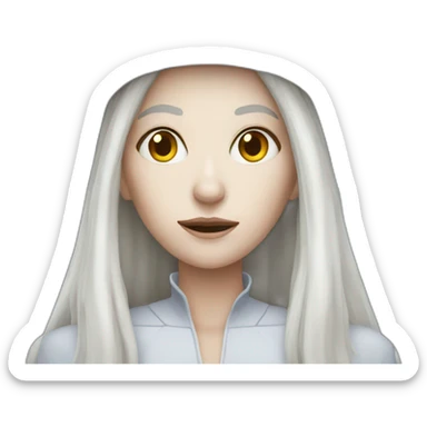 white witch sticker