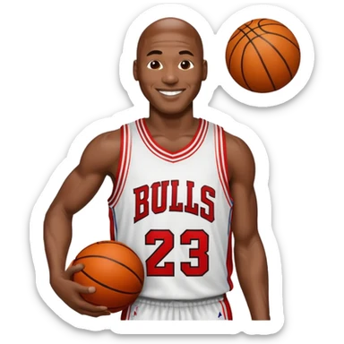 Michael Jordan sticker