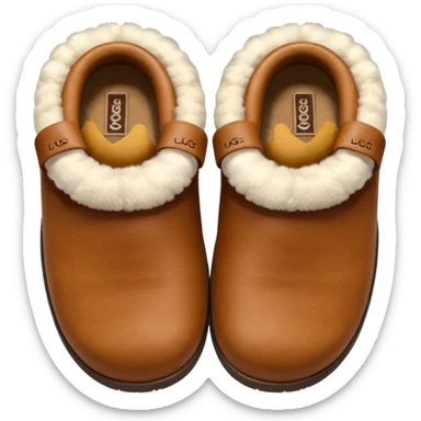 Ugg slippers sticker