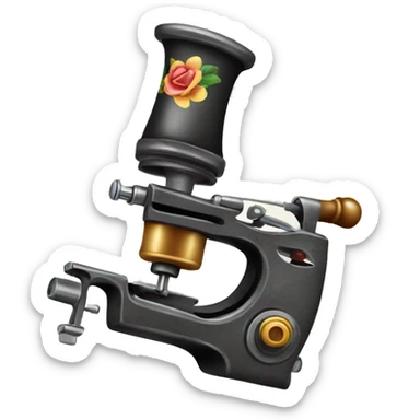  tattoo machine sticker
