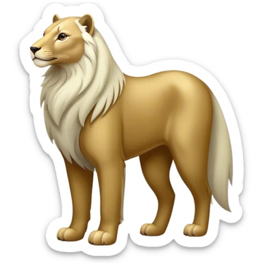 un animal, que sea elegante, que represente liderazgo, compromiso, elegancia, unico sticker