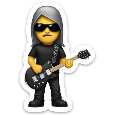 Metallica fan sticker