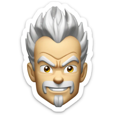 Vegeta dragon ball z  sticker