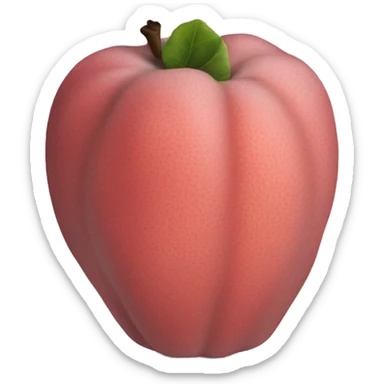 Quince fruit sticker