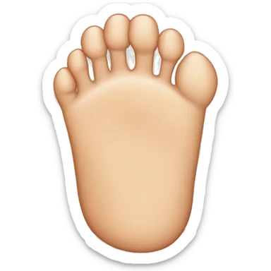Toe sticker