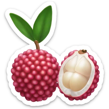 Lychee sticker