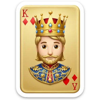 King Card sticker