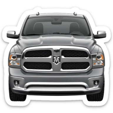 Grey 2016 ram 1500 sticker