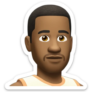 Carl Johnson from GTA San Andreas sticker