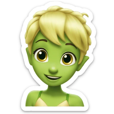 Tinkerbell from pixie hollow sticker