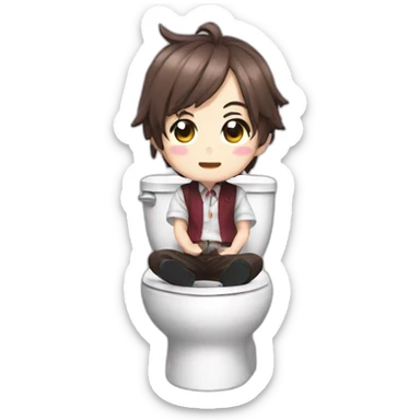 Toilet bound hanako kun sticker