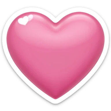 pink heart that inside says i love you freddie sticker