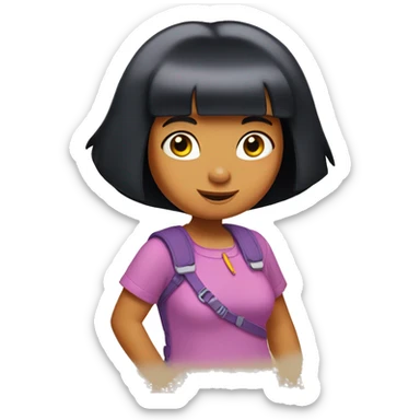 Dora the explorer sticker