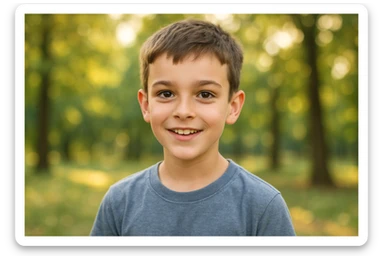 yosh bolani tasvirlab ber 10 11 yoshli  sticker