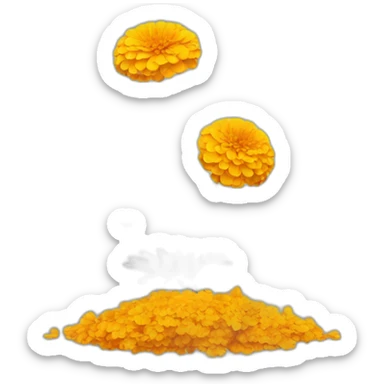 Marigolds sticker