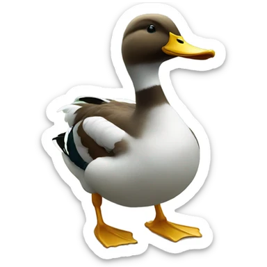 Duck sticker