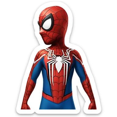 2000s Spider-Man sticker