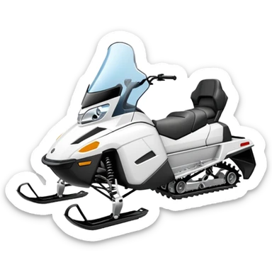 a snowmobile emoji i can copy and paste sticker