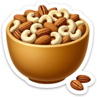 mixed nuts sticker