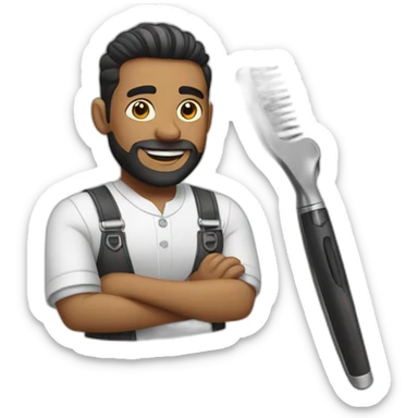 barber  sticker