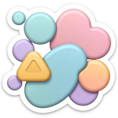 backend service with pastel color sticker