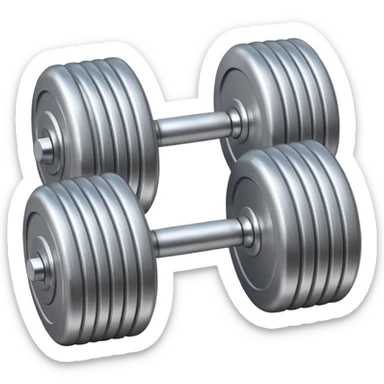 Fitness items sticker