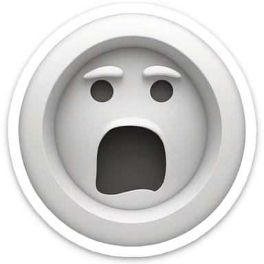 Man with head sticking out circle seat with whole sticker